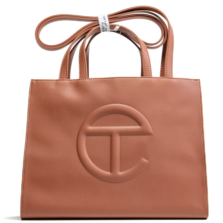 TELFAR Medium Shopping Bag - Tan