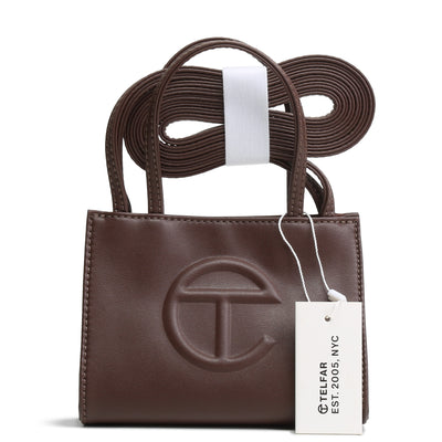 TELFAR Small Shopping Tote - Brown