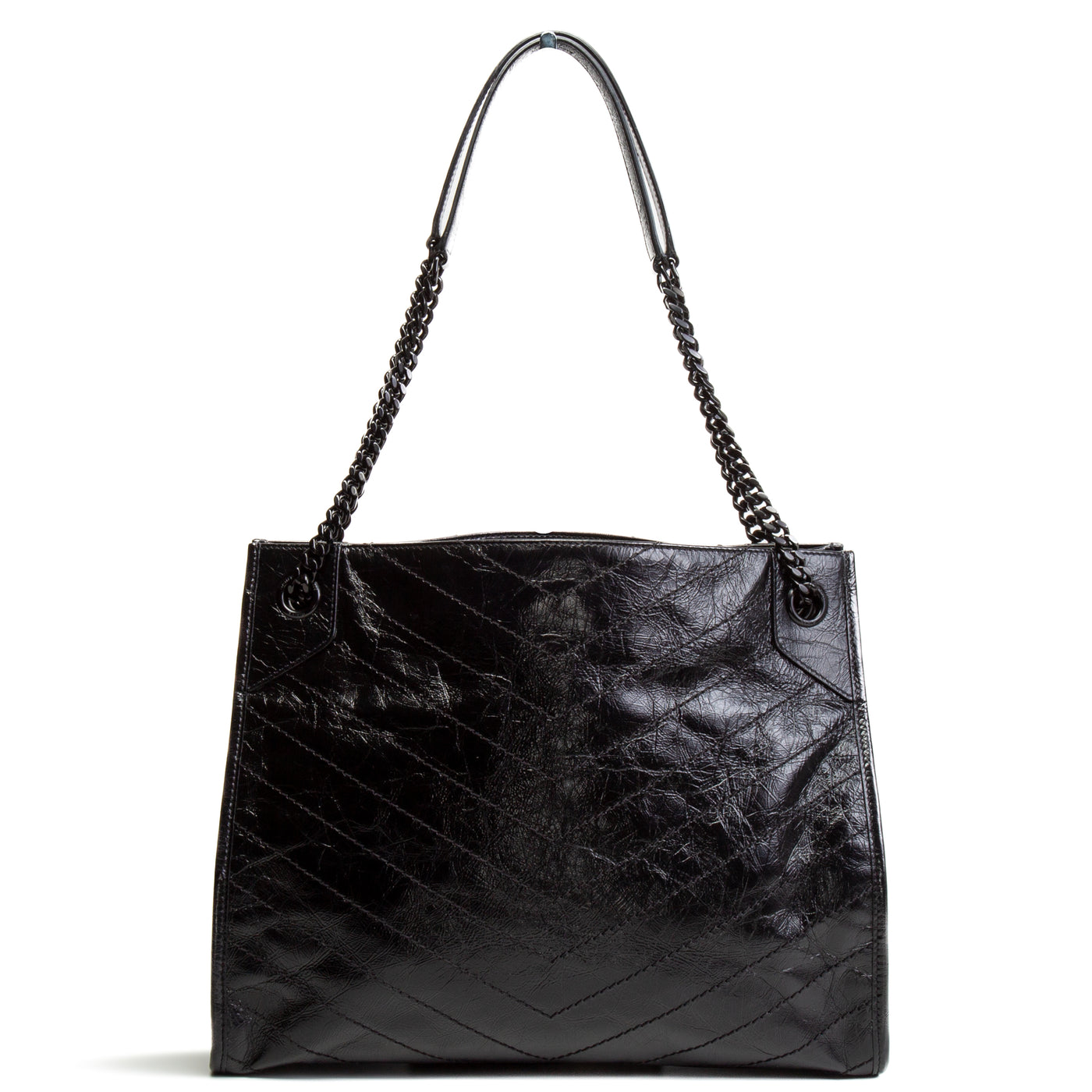 SAINT LAURENT Medium Niki Shopper Tote - Black