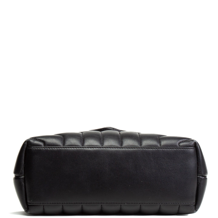 SAINT LAURENT Small Loulou Shoulder Bag - Black