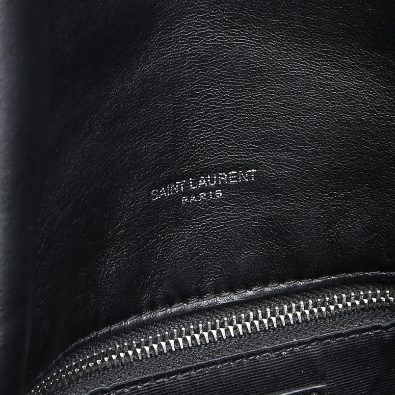 SAINT LAURENT Medium Loulou Puffer - Black