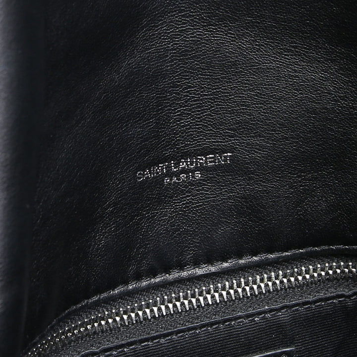 SAINT LAURENT Medium Loulou Puffer - Black