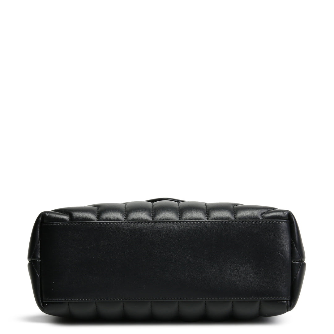 SAINT LAURENT Small Loulou Shoulder Bag - Black