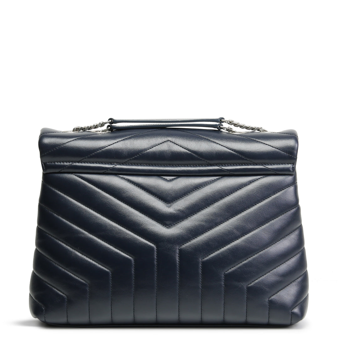 SAINT LAURENT Medium LouLou Bag - Navy