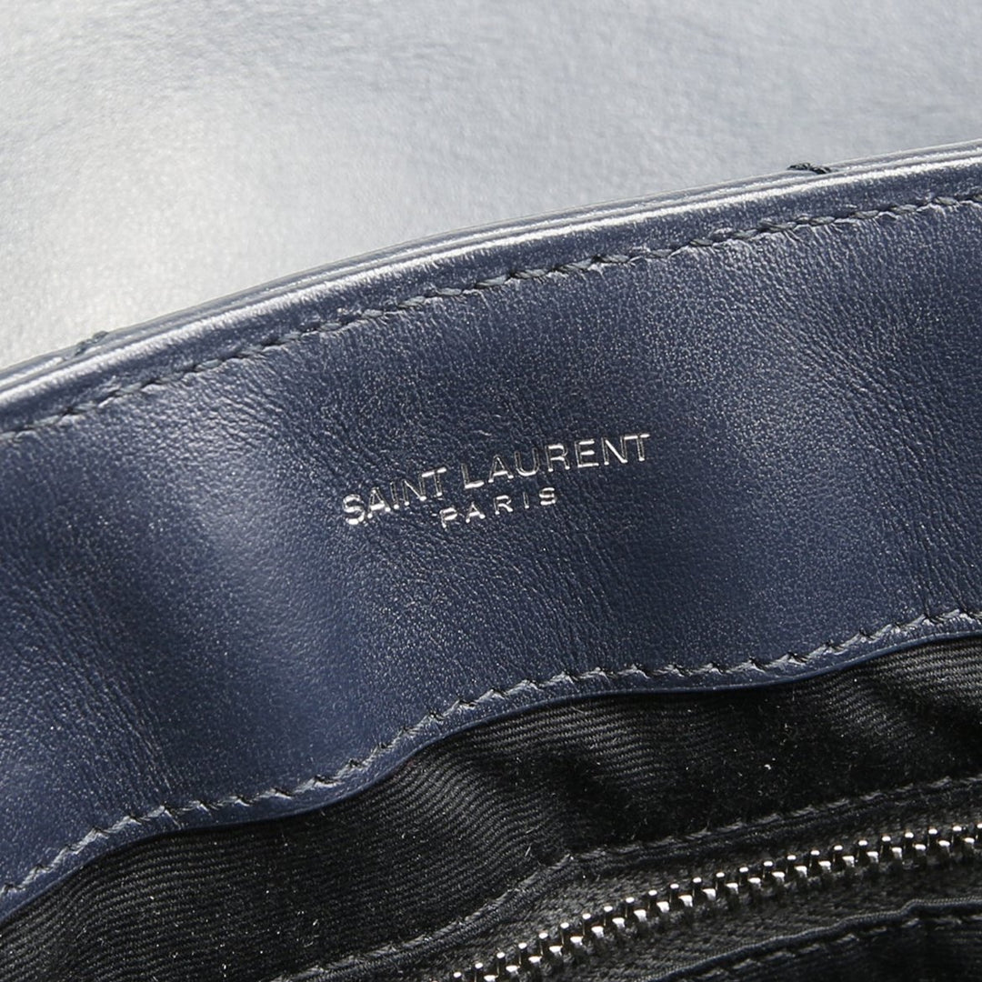 SAINT LAURENT Medium LouLou Bag - Navy