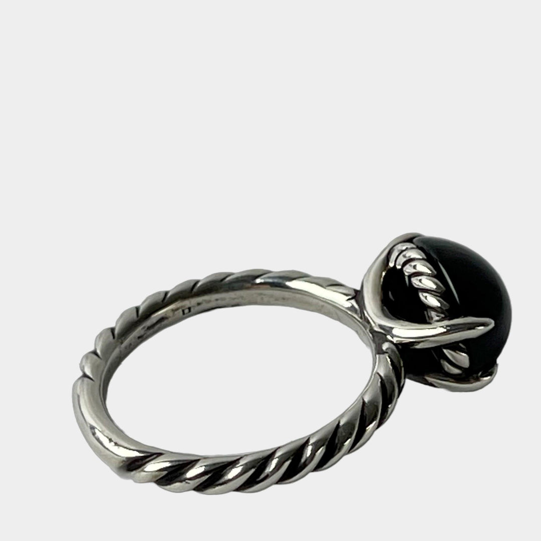 DAVID YURMAN Onyx Cable Ring Size 9 - FINAL SALE - ALB